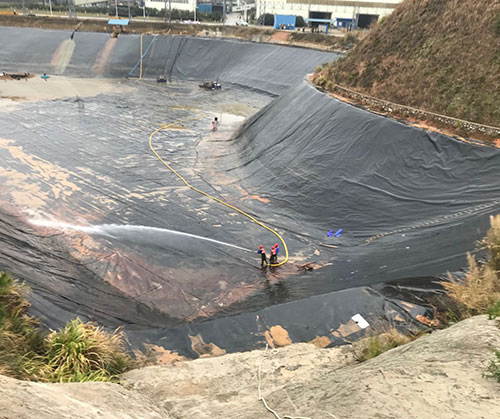 丰满废水池清理