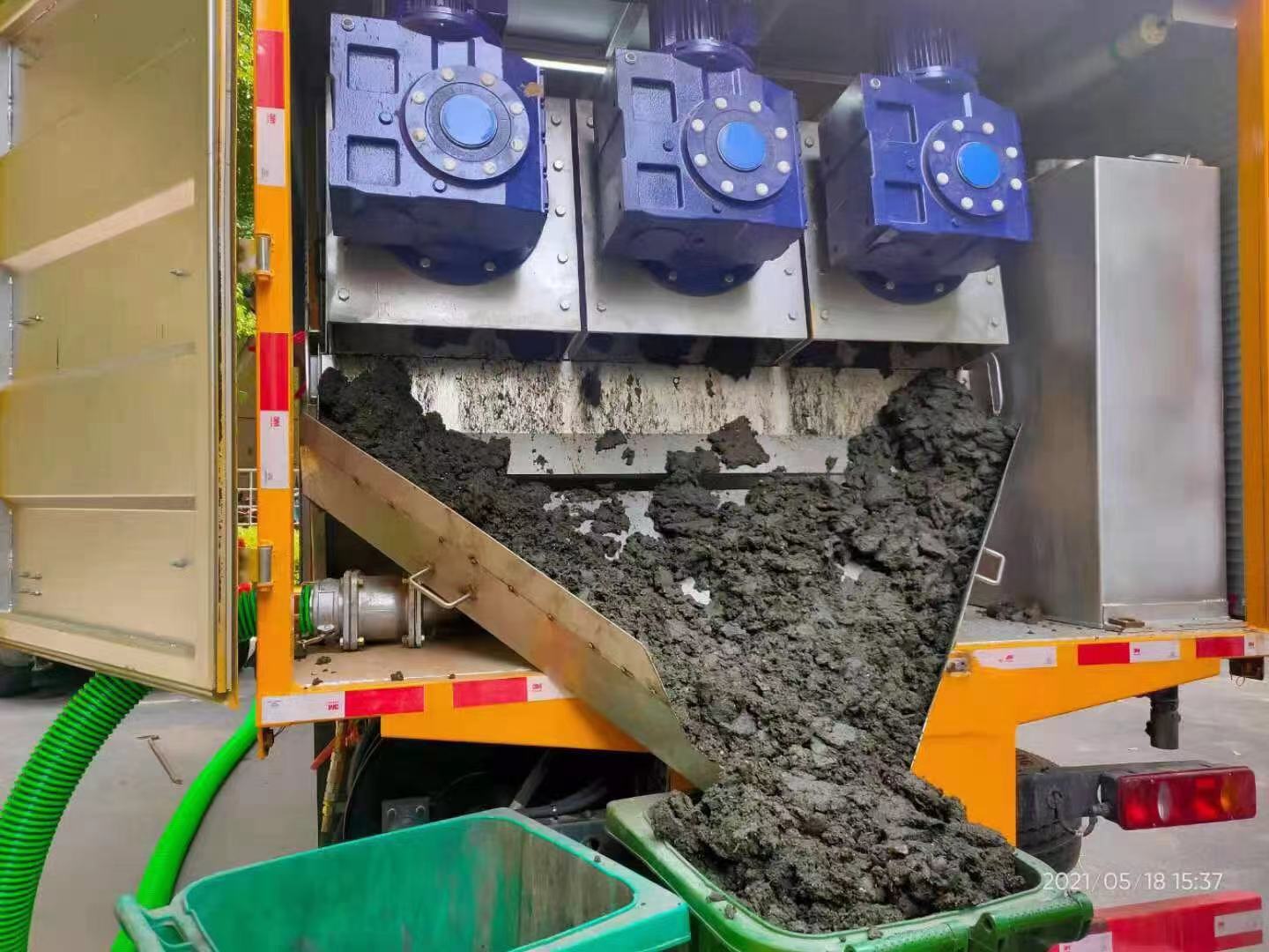 丰满化粪池清掏城市维护站-泥浆净化干湿分离处理